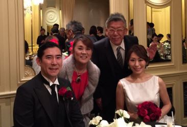 高嶋政伸の美人妻