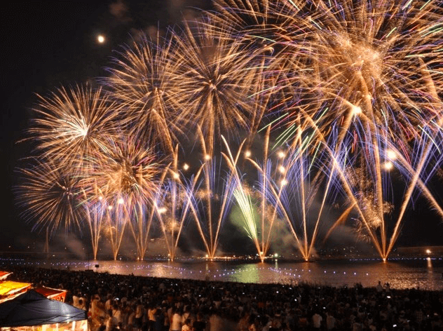 福山夏まつり2019あしだ川花火大会は台風10号で延期か中止?払い戻しは?