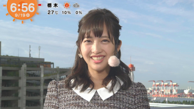 藤本万梨乃アナが可愛い画像